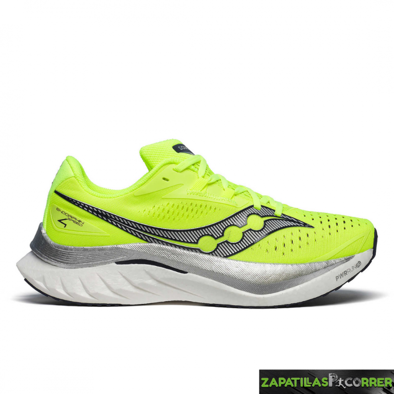 Zapatillas Saucony Endorphin Speed 4 Amarillo Fluor Placa