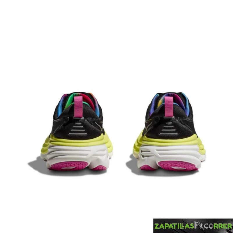 Zapatillas Hoka Bondi 8 Negro Multicolor
