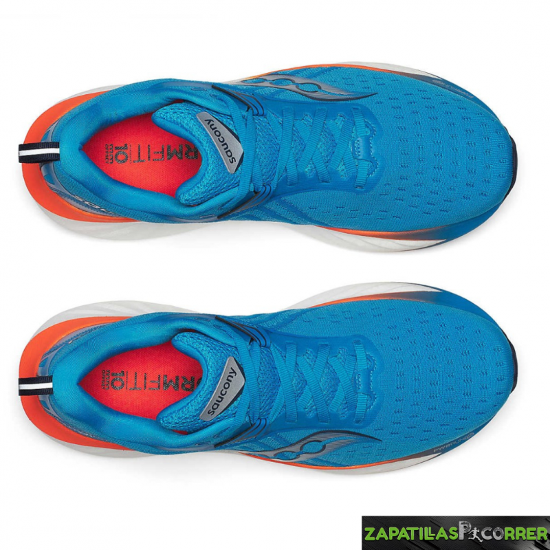 SAUCONY TRIUMPH 22 AZUL/NARANJA