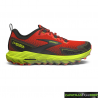 Zapatillas Brooks Cascadia 18 Rojo Anaranjado Fluor
