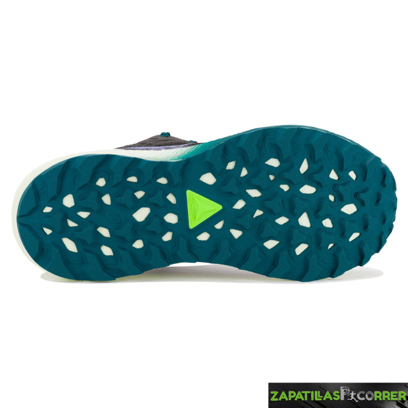 Zapatillas Asics Gel-Trabuco 11 Negra Verde Mujer