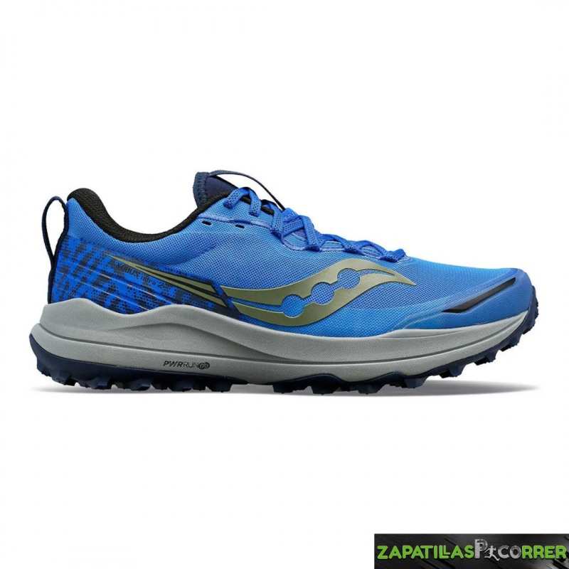 Zapatillas Saucony Xodus Ultra 2 Azul Eléctrico