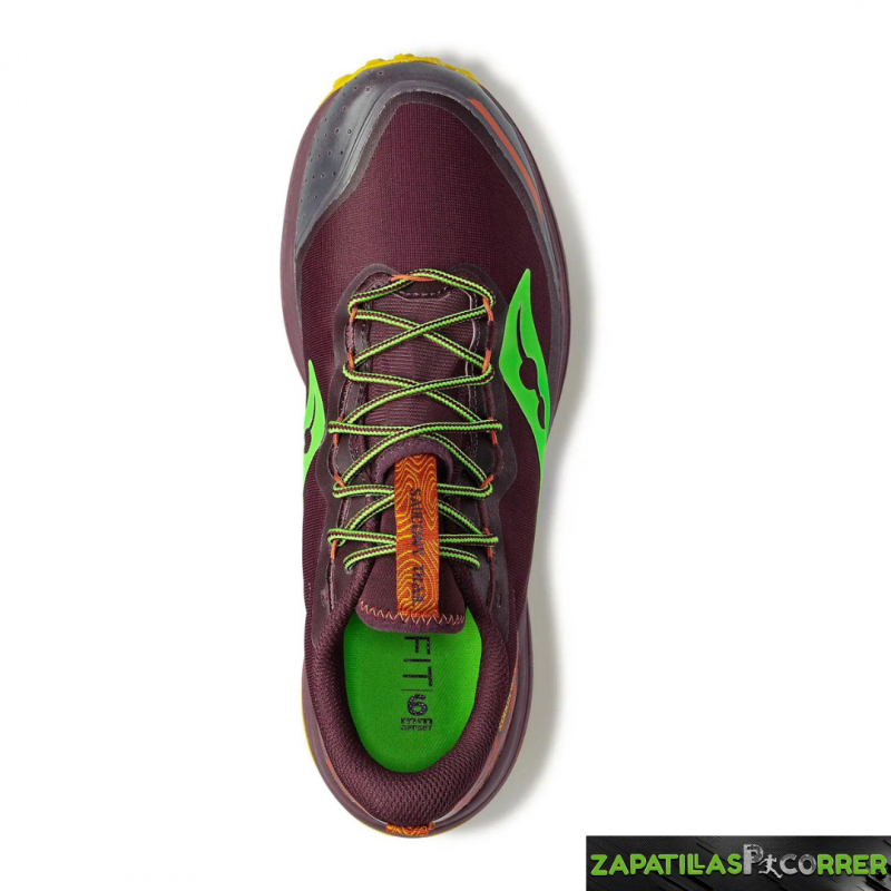 Zapatillas Saucony Xodus Ultra 2 granate verde