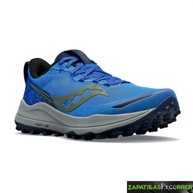 Zapatillas Saucony Xodus Ultra 2 Azul Eléctrico