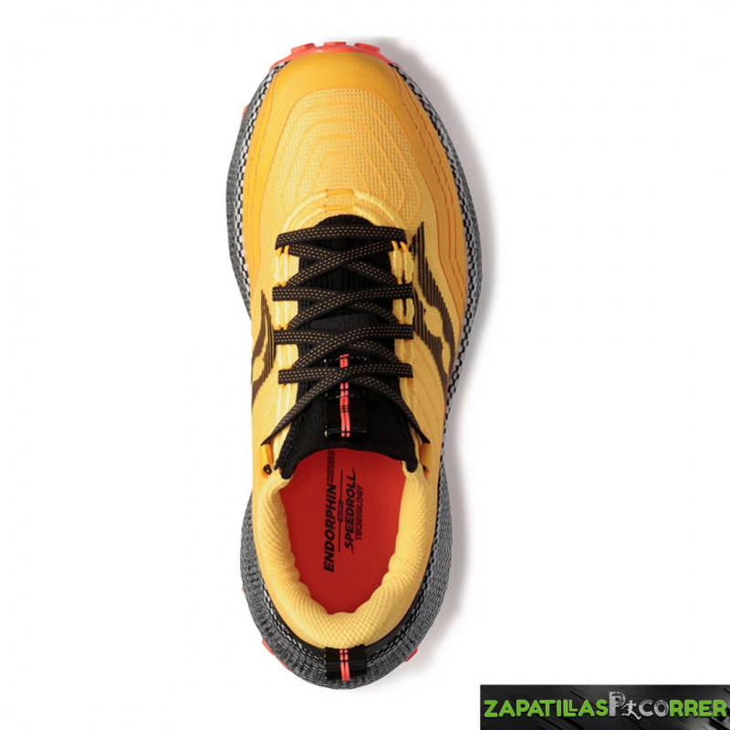 Zapatillas Saucony Endorphin Trail Amarillo Naranja