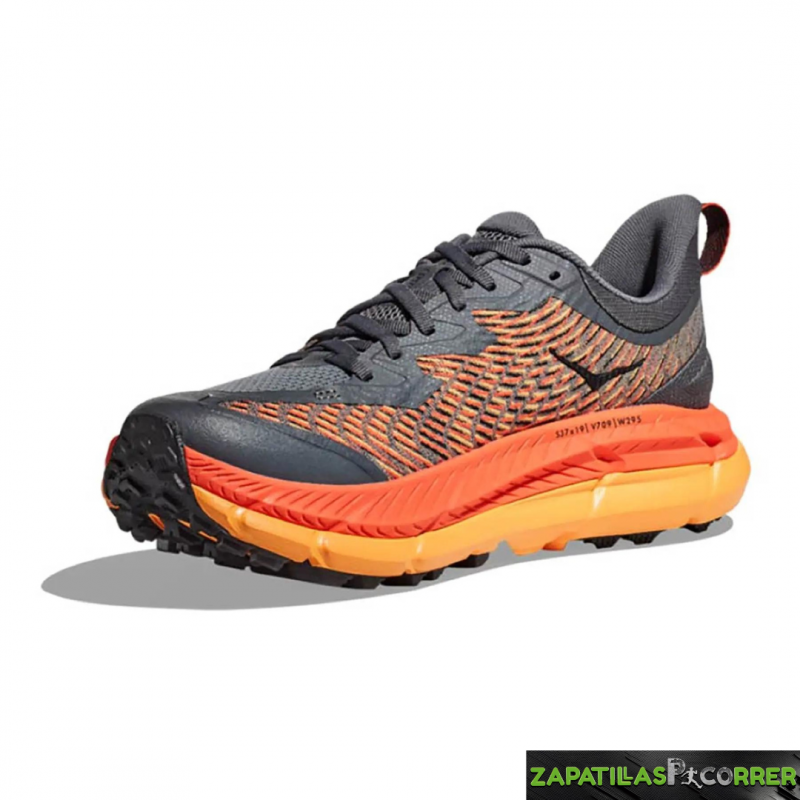 Zapatillas HOKA Mafate Speed 4 Marrón Naranja