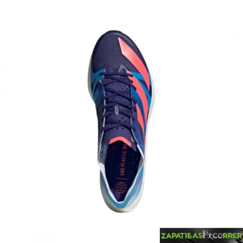 Zapatillas Adidas Adizero Takumi Sen 8 - Azul Rojo