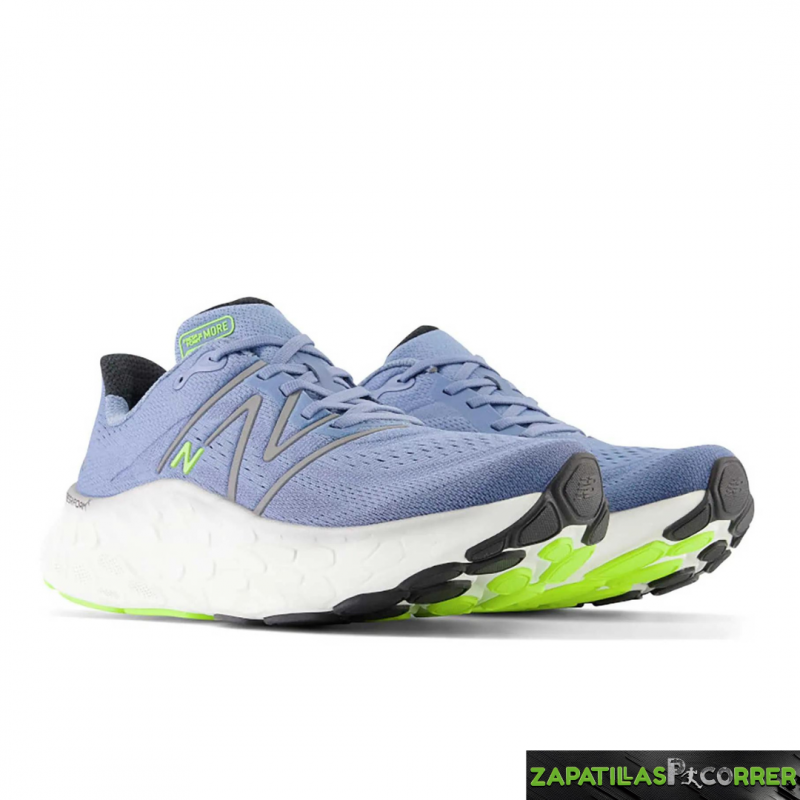 Zapatillas New Balance Fresh Foam More v4 Azul Gris