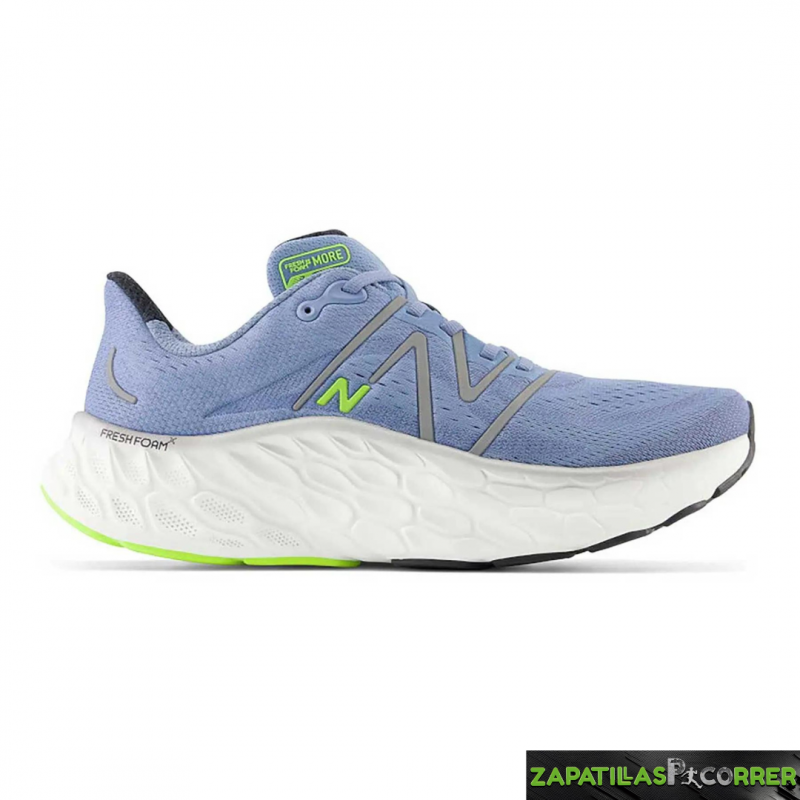 Zapatillas New Balance Fresh Foam More v4 Azul Gris